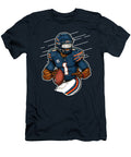Justin Fields Blue Richard Miller T-Shirt