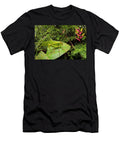 Katydid Bush Cricket Camouflaged Amongst Cloud Forest Alex Hyde Natureplcom T-Shirt
