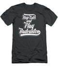 Keep Calm and Play Badminton Badminton for Men Women Kids Coach Paddle Player Pickleball Crazy Squirrel T-Shirt