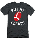 Kiss My Cleats Running Athlete Football Rugby Player Nadinn Harun T-Shirt