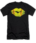 Kiss Softball Lips Baseball Ball Bat Pitcher Catcher Gift Thomas Larch T-Shirt