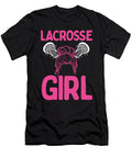 Lacrosse Girl Lax Player Laxlife Lover Sports Team Raphaelartdesign T-Shirt