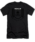 Lacrosse Goalie Last Line of Defense Lacrosse Goaltender Kanig Designs T-Shirt