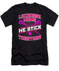 Lacrosse Mom Gift Idea Lacrosse Moms Stick Together Lacrosse Mom Kanig Designs T-Shirt