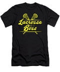Lacrosse Player Gift Idea Lacrosse Like a Boss Lacrosse Kanig Designs T-Shirt