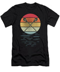 Lacrosse Player Gift Retro Crossed Lacrosse Sticks Kanig Designs T-Shirt
