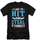 Lacrosse Player Hit and Steal Things Lacrosse Colorfulsnow T-Shirt