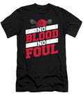 Lacrosse Player No Blood No Foul Lax Lacrosse Crazy Squirrel T-Shirt