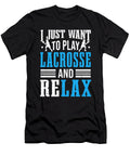 Lacrosse Player Play Lacrosse Relax Lacrosse Colorfulsnow T-Shirt