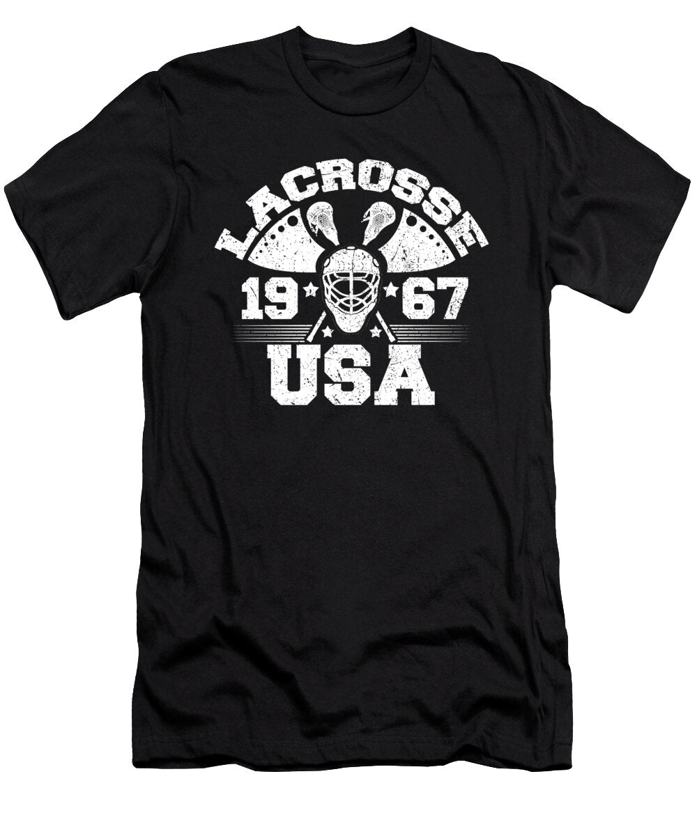Lacrosse Sticks USA Lacrosse 1967 Kanig Designs T-Shirt
