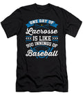 Lacrosse Team Anti Baseball Lax Team Player Lacrosse Crazy Squirrel T-Shirt