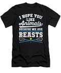 Lacrosse Team I Hope You Like Animals Because We Are Beasts Crazy Squirrel T-Shirt