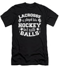 Lacrosse Team Lax Team Player Lacrosse Crazy Squirrel T-Shirt