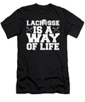 Lacrosse Team Lax Team Player Lacrosse Life Crazy Squirrel T-Shirt