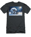 Las Vegas Raiders Helmet Under Stadium Lights Kevin Walker and Pixel Reverie T-Shirt