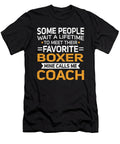 Lifetime to Meet Fave Boxer Calls Me Coach Orange Pieces T-Shirt