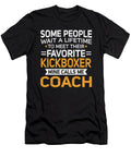 Lifetime to Meet Fave Kickboxer Calls Me Coach Orange Pieces T-Shirt