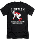 Lineman Brick Wall Isnt an Official Position Tinh Tran Le Thanh T-Shirt