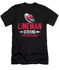 Lineman Serving Pancakes Daily Football Lineman Tinh Tran Le Thanh T-Shirt