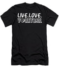 Live Love Volleyball Eq Designs T-Shirt
