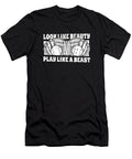 Look Like Beauty Play Like a Beast Crazy Squirrel T-Shirt