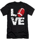 Love Rugby American Football Rugby Ball Gift Thomas Larch T-Shirt