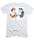 Lucy and Ricky At the Roller Derby Jim Fitzpatrick T-Shirt