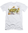 Marinated Grilled Courgettes with a Sheeps Cheese Sauce and Bread Rolls Barbara Lutterbeck T-Shirt