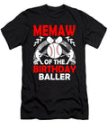 Memaw of the Birthday Baller Baseball Dhbubble T-Shirt