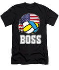 Mens Volleyball Boss Jersey Gift for Indoor Beach Players Martin Hicks T-Shirt