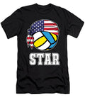 Mens Volleyball Star Jersey Gift for Indoor Beach Players Martin Hicks T-Shirt