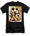 Mickey Mouse and Chiefs Amusing Appetite Antics Mizorey T-Shirt