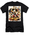 Mickey Mouse and Chiefs Animated Aroma Antics Mizorey T-Shirt