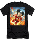 Mickey Mouse and Chiefs Cartoon Cooking Lessons Mizorey T-Shirt