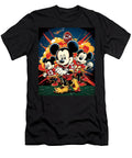 Mickey Mouse and Chiefs Confectionery Cartoon Magic Mizorey T-Shirt