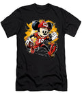 Mickey Mouse and Chiefs Festive Food Follies Mizorey T-Shirt