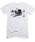 Midwest Amish Coach on the Road Long Shot T-Shirt