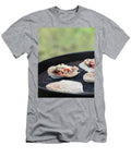 Mini Vegetable Pizzas on a Barbecue Jo Kirchherr T-Shirt