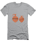 Minimal Abstract Greek Vase 20 Oinochoe Terracotta Series Modern Contemporary Print Sienna Studio Grafiikka T-Shirt