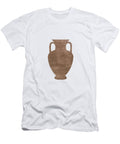 Minimal Abstract Greek Vase 3 Amphora Terracotta Series Modern Contemporary Print Sepia Studio Grafiikka T-Shirt