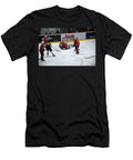 Mongolia Team Players Defend Goal Vs Malaysia in Ice Hockey Match in Rink Bangkok Thailand Imran Ahmed T-Shirt