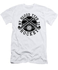 My Blood Type Is Retro Floor Ball Hockey Player Tshirtconcepts Marvin Poppe T-Shirt