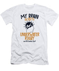 My Brain Is 95 Underwater Rugby Uw Rugby Underwater Rugby Marco Rothe T-Shirt
