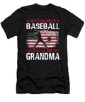 My Favorite Baseball Player Calls Me Grandma Baseball USA Flag Dhbubble T-Shirt