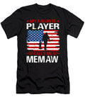 My Favorite Player Calls Me Memaw Baseball USA Flag Dhbubble T-Shirt
