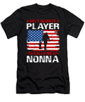 My Favorite Player Calls Me Nonna Baseball USA Flag Dhbubble T-Shirt