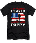 My Favorite Player Calls Me Pappy Baseball USA Flag Dhbubble T-Shirt