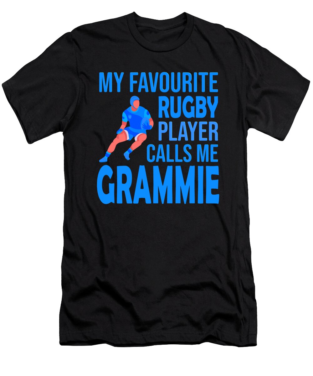 My Favourite Rugby Player Calls Me Grammie Dhbubble T-Shirt