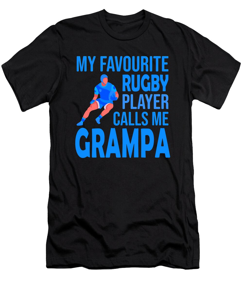 My Favourite Rugby Player Calls Me Grampa Dhbubble T-Shirt