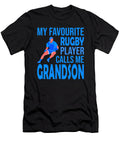 My Favourite Rugby Player Calls Me Grandson Dh Bubble T-Shirt